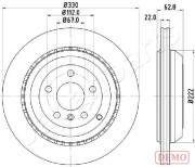 DP-0519C Brzdový kotouč JAPANPARTS