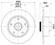 DP-0713 Brzdový kotouč JAPANPARTS