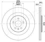 DP-0917 Brzdový kotouč JAPANPARTS