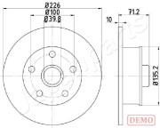 DP-0923C Brzdový kotouč JAPANPARTS