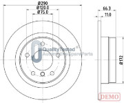 DP0103JM Brzdový kotouč GOLD JAPANPARTS