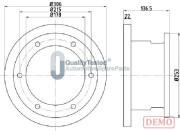 DP0224JM Brzdový kotouč GOLD JAPANPARTS