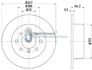 DP0235JM Brzdový kotouč GOLD JAPANPARTS