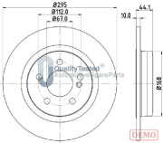 DP0503JM Brzdový kotouč GOLD JAPANPARTS