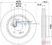 DP0506JM Brzdový kotouč GOLD JAPANPARTS