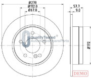 DP0508JM Brzdový kotouč GOLD JAPANPARTS