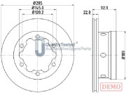 DP0528JM Brzdový kotouč GOLD JAPANPARTS