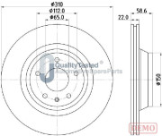 DP0919JM Brzdový kotouč GOLD JAPANPARTS