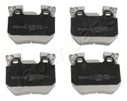 PP-0120AF Sada brzdových destiček, kotoučová brzda JAPANPARTS