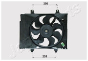 VNT332001 Větrák, chlazení motoru JAPANPARTS
