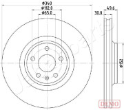 DI-0932C Brzdový kotouč JAPANPARTS