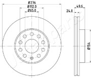 DI-0941 Brzdový kotouč JAPANPARTS