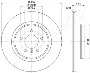 DP-0112 Brzdový kotouč JAPANPARTS