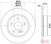 DP-0502C Brzdový kotouč JAPANPARTS