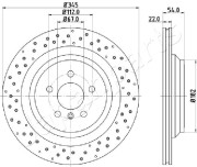 DP-0520 Brzdový kotouč JAPANPARTS