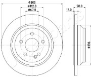 DP-0531 Brzdový kotouč JAPANPARTS