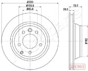 DP-0918C JAPANPARTS brzdový kotúč DP-0918C JAPANPARTS