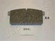 PA-894AF JAPANPARTS sada brzdových platničiek kotúčovej brzdy PA-894AF JAPANPARTS