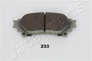 PP-233AF JAPANPARTS sada brzdových platničiek kotúčovej brzdy PP-233AF JAPANPARTS