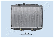 RDA283058 Chladič, chlazení motoru JAPANPARTS