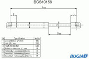 BGS10158 Pneumatická pružina, zavazadlový / nákladový prostor BUGIAD