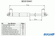 BGS10441 Pneumatická pružina, zavazadlový / nákladový prostor BUGIAD