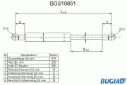 BGS10651 Pneumatická pružina, zavazadlový / nákladový prostor BUGIAD