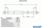 BGS10798 Pneumatická pružina, zavazadlový / nákladový prostor BUGIAD