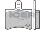 180214 ICER sada brzdových platničiek kotúčovej brzdy 180214 ICER
