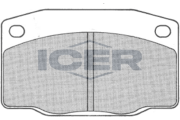 180275 ICER sada brzdových platničiek kotúčovej brzdy 180275 ICER
