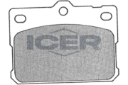 180354 ICER sada brzdových platničiek kotúčovej brzdy 180354 ICER