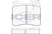 180975 ICER sada brzdových platničiek kotúčovej brzdy 180975 ICER