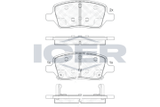 182083 ICER sada brzdových platničiek kotúčovej brzdy 182083 ICER