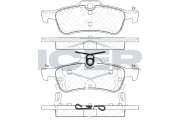 182101 ICER sada brzdových platničiek kotúčovej brzdy 182101 ICER