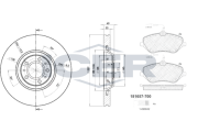 31657-4608 Souprava brzd, koutocova brzda ICER