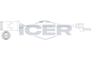 610222 E C ICER výstrażný kontakt opotrebenia brzdového oblożenia 610222 E C ICER