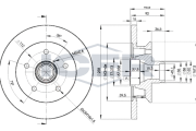 78BD3113-1 Brzdový kotouč ICER