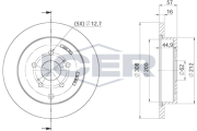 78BD4802-2 Brzdový kotouč ICER