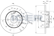 78BD6460-2 Brzdový kotouč ICER