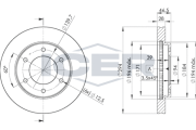 78BD7019-2 Brzdový kotouč ICER