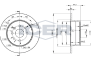 78BD9209-2 Brzdový kotouč ICER