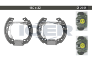 79KT0010 C Sada brzdových čelistí ICER