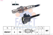 10.7231 Lambda sonda Made in Italy - OE Equivalent FACET