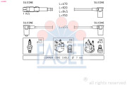 4.9300 FACET sada zapaľovacích káblov 4.9300 FACET