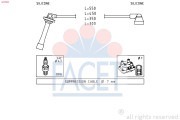 4.9739 Sada kabelů pro zapalování Made in Italy - OE Equivalent FACET