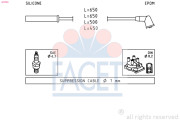 4.9741 Sada kabelů pro zapalování Made in Italy - OE Equivalent FACET