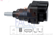 7.1228 Spínač brzdového světla Made in Italy - OE Equivalent FACET