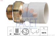 7.5182 Teplotní spínač, větrák chladiče Made in Italy - OE Equivalent FACET