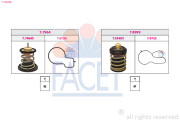 7.7963KK Termostat, chladivo Made in Italy - OE Equivalent FACET