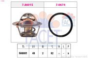 7.7999 Termostat, chladivo Made in Italy - OE Equivalent FACET